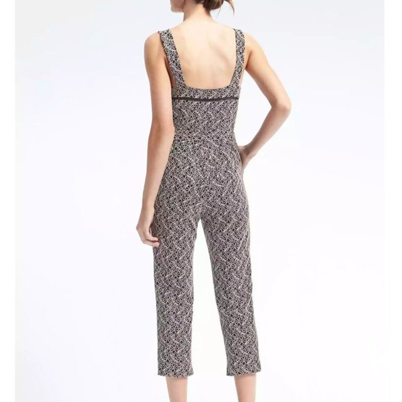 Banana Republic Belted Jumpsuit with Ladder Lace - Picture 2 of 5